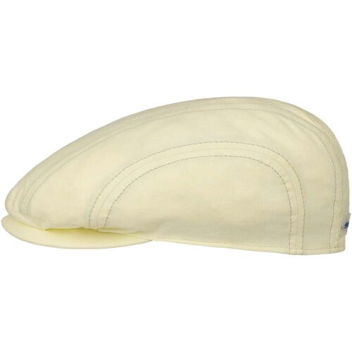 Organic Cotton Sustainable Flatcap by Stetson pastellgelb XL (60-61 cm) unisex