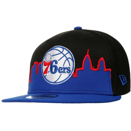 9Fifty NBA Skyline 76ers Cap by New Era schwarz S/M (54-57 cm) unisex