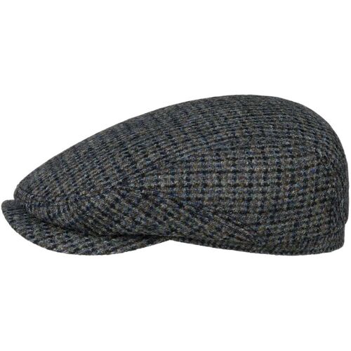 Brayton Harris Tweed Driver Flatcap by Stetson grau-blau 57 cm male