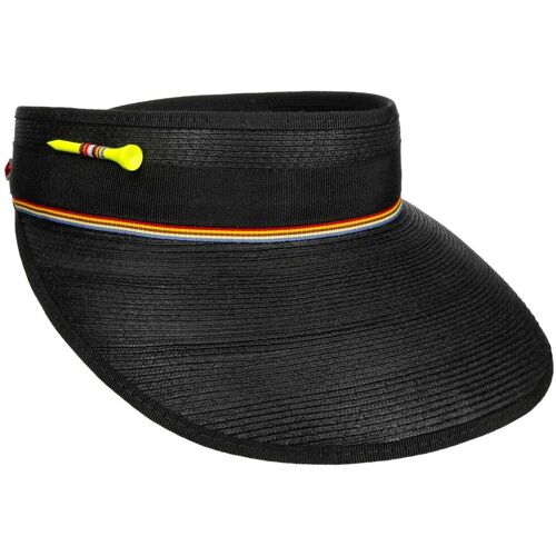 Golftee Visor by bedacht schwarz One Size unisex