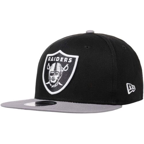 9Fifty Team Patch Raiders Cap by New Era schwarz-grau S/M (54-57 cm) unisex