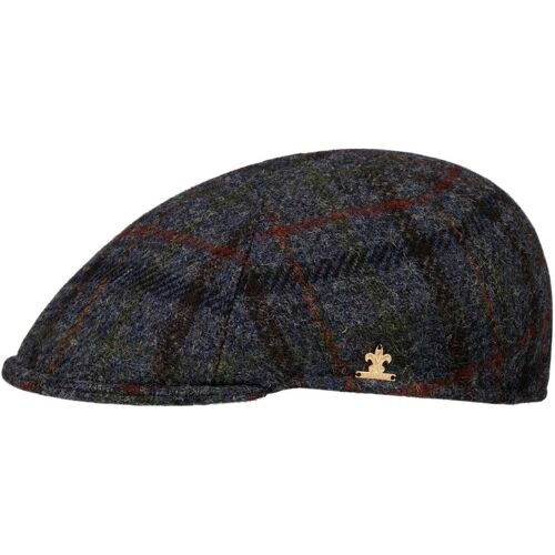 Harris Tweed Flatcap by Lierys Gold blau XL (60-61 cm) male