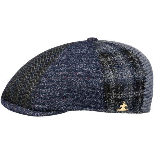 Wessington Patchwork Flatcap by Lierys blau 57 cm male
