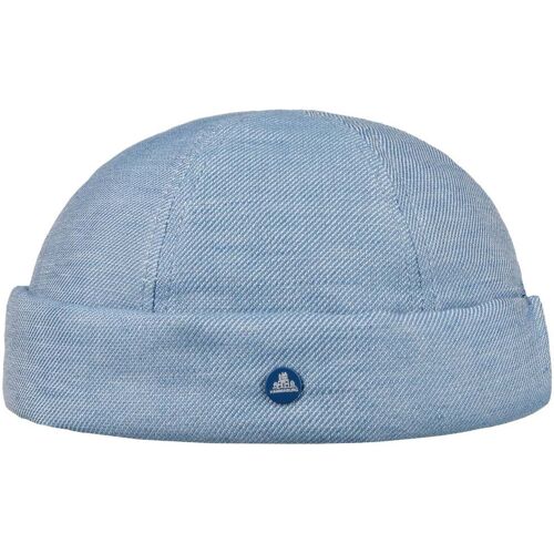 Leather Strap Dockermütze by Hammaburg hellblau L (58-59 cm) male