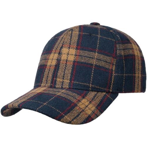 Classic New Check Cap by Lipodo blau One Size unisex