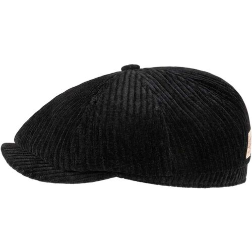 Hatteras Corduroy Jersey Flatcap by Stetson schwarz XXL (62-63 cm) male