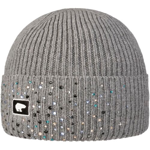 Liesl Cashmere Swarovski Crystal Beanie by Eisbär grau One Size female
