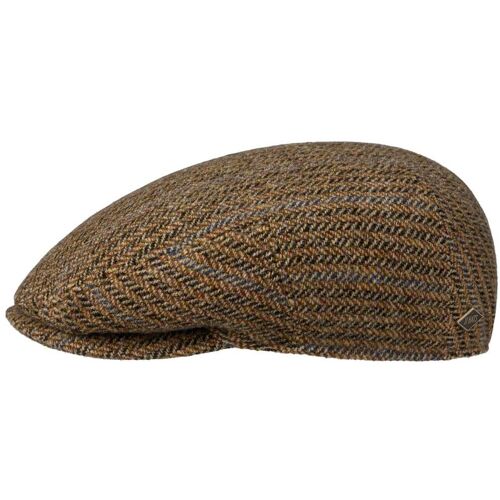 Tarlett Wool Driver Flatcap by JJ Hats camel 57 cm male