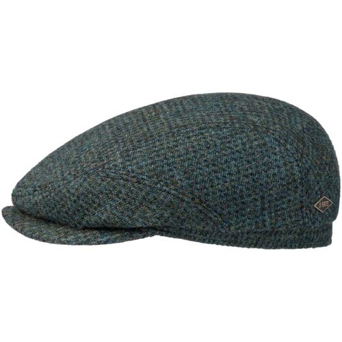 Millscott Wool Driver Flatcap by JJ Hats blau-grün 59 cm male
