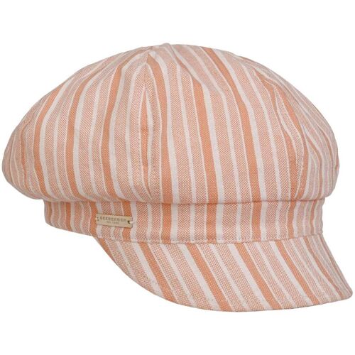 Fresh Stripes Ballonmütze by Seeberger koralle One Size female