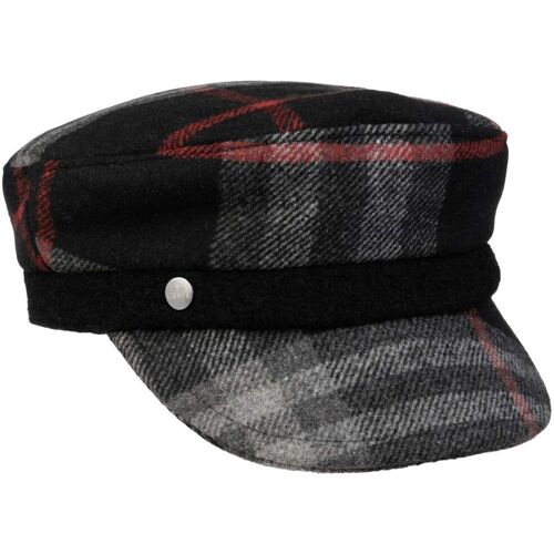 Mevala Check Baker-Boy-Mütze by Lierys schwarz One Size female