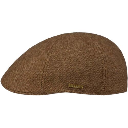 Texas Finningley 6 Panel Flatcap by Stetson braun L (58-59 cm) male