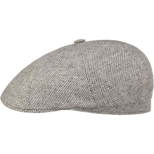 Hatteras Milbank Sustainable Flatcap by Stetson hellgrau M (56-57 cm) male