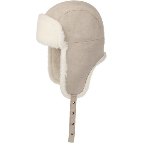 Fake Fur Fliegermütze by Seeberger grau One Size female