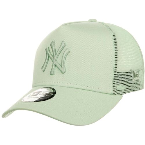 Uni League Ess Yankees Trucker Cap by New Era mint One Size unisex