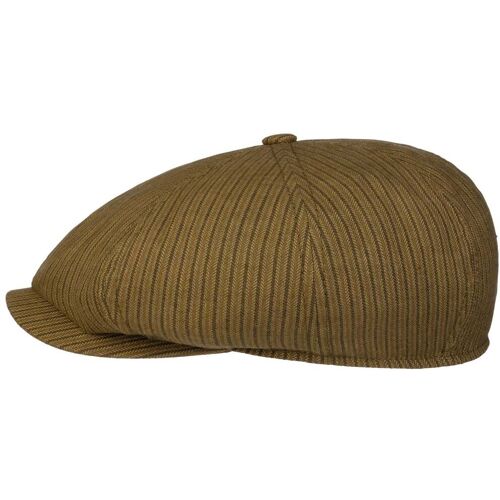 Hatteras Oakstead Flatcap by Stetson braun 58 cm male