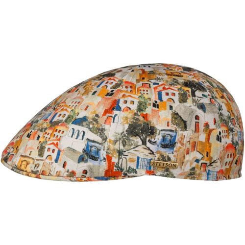 Texas Village Print Flatcap by Stetson bunt M (56-57 cm) male