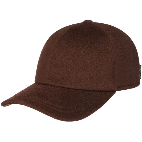 Pienza Check Cap by Borsalino braun 57 cm unisex