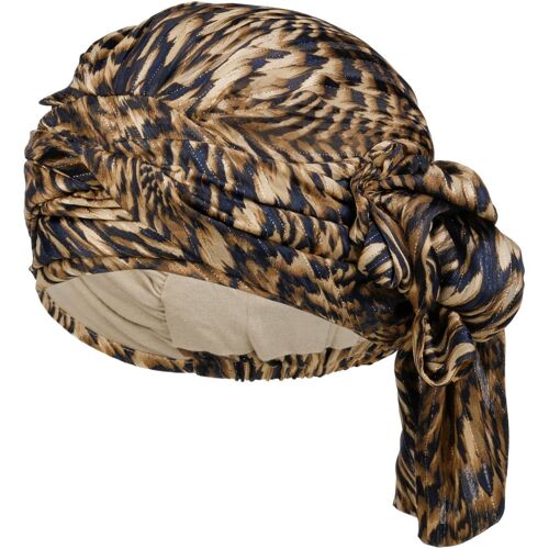 Juvela Waves of Blue Turban by Christine Headwear beige-blau One Size female