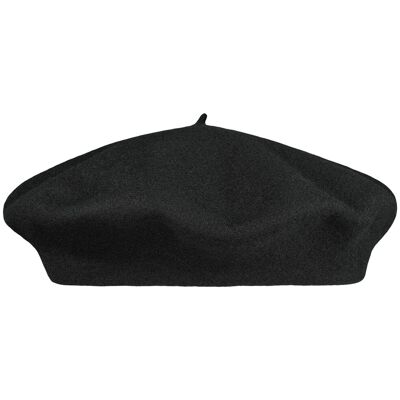 Baskenmütze Barett by Lipodo schwarz 58 cm unisex Baskenmütze Barett by Lipodo schwarz 58 cm unisex