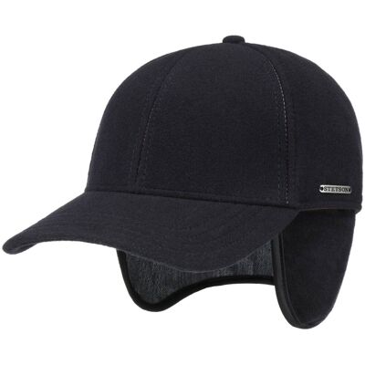 Vaby Earflap Fullcap by Stetson dunkelblau M (56-57 cm) male Vaby Earflap Fullcap by Stetson dunkelblau M (56-57 cm) male
