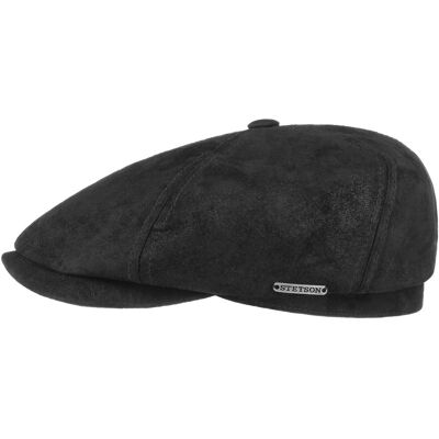McCook Vintage Ledercap by Stetson schwarz XXL (62-63 cm) unisex McCook Vintage Ledercap by Stetson schwarz XXL (62-63 cm) unisex