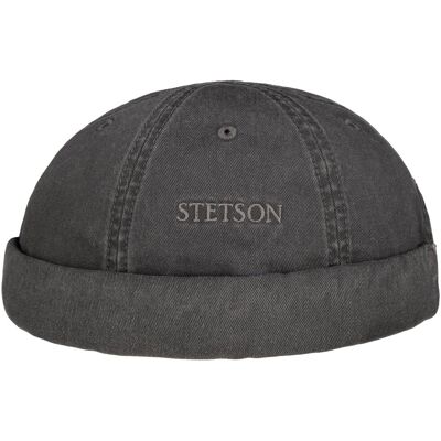 Ocala Baumwoll Dockercap by Stetson grau L (58-59 cm) unisex Ocala Baumwoll Dockercap by Stetson grau L (58-59 cm) unisex