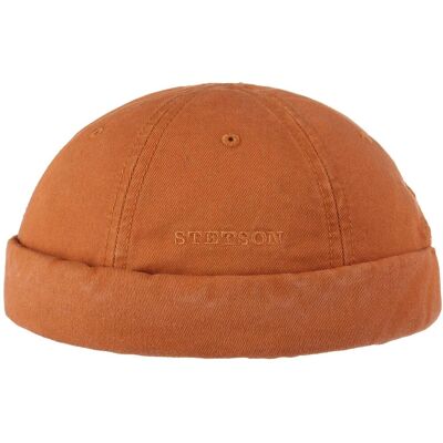 Ocala Baumwoll Dockercap by Stetson rost L (58-59 cm) unisex Ocala Baumwoll Dockercap by Stetson rost L (58-59 cm) unisex