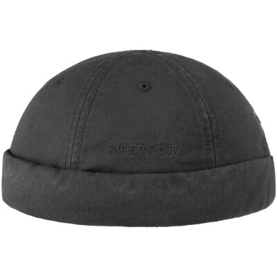 Ocala Baumwoll Dockercap by Stetson schwarz L (58-59 cm) unisex Ocala Baumwoll Dockercap by Stetson schwarz L (58-59 cm) unisex