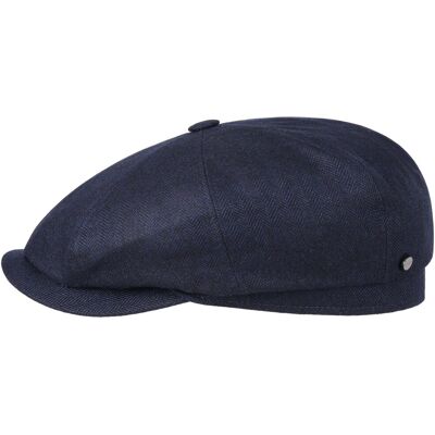 Hatteras Kaschmir Seide Flatcap by Stetson dunkelblau 57 cm male Hatteras Kaschmir Seide Flatcap by Stetson dunkelblau 57 cm male