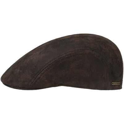 Madison Leder Flatcap by Stetson braun S (54-55 cm) male Madison Leder Flatcap by Stetson braun S (54-55 cm) male