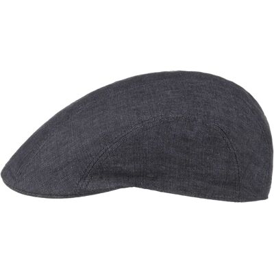 Madison Leinen Flatcap by Stetson denim 62 cm unisex Madison Leinen Flatcap by Stetson denim 62 cm unisex