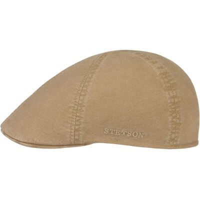 Texas Organic Cotton Flatcap by Stetson beige S (54-55 cm) unisex Texas Organic Cotton Flatcap by Stetson beige S (54-55 cm) unisex