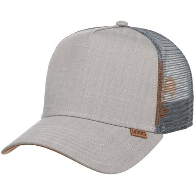 Linen Snapback Mesh Cap by Djinns grau One Size unisex Linen Snapback Mesh Cap by Djinns grau One Size unisex