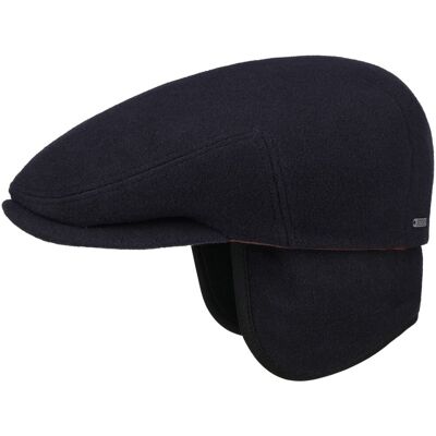 Kent Wool Ohrenklappen Flatcap by Stetson blau XXL (62-63 cm) unisex Kent Wool Ohrenklappen Flatcap by Stetson blau XXL (62-63 cm) unisex