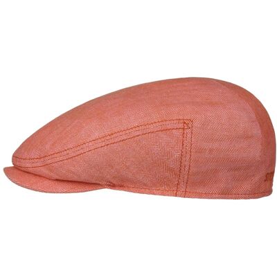 Woodfield Linen Flatcap by Stetson rot 57 cm unisex Woodfield Linen Flatcap by Stetson rot 57 cm unisex