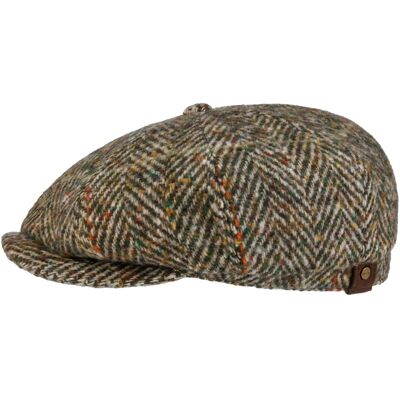 Hatteras Herringbone Cap by Stetson beige 57 cm male Hatteras Herringbone Cap by Stetson beige 57 cm male