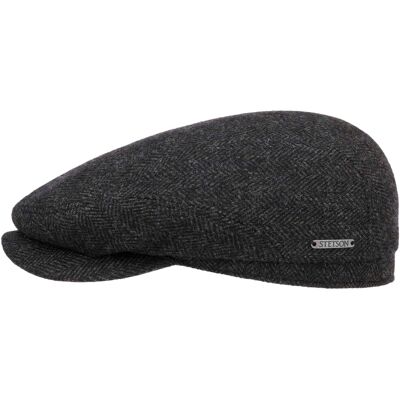 Belfast Classic Wool Flatcap by Stetson schwarz-grau 61 cm unisex Belfast Classic Wool Flatcap by Stetson schwarz-grau 61 cm unisex