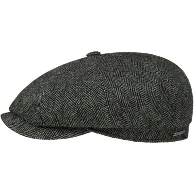 Hatteras Classic Wool Schirmmütze by Stetson grau-schwarz 61 cm male Hatteras Classic Wool Schirmmütze by Stetson grau-schwarz 61 cm male