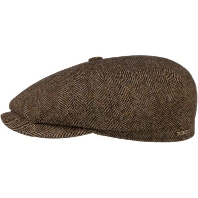 Hatteras Classic Wool Schirmmütze by Stetson braun-schwarz 57 cm male Hatteras Classic Wool Schirmmütze by Stetson braun-schwarz 57 cm male