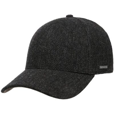 Plano Wool Cap by Stetson anthrazit XXL (62-63 cm) male Plano Wool Cap by Stetson anthrazit XXL (62-63 cm) male