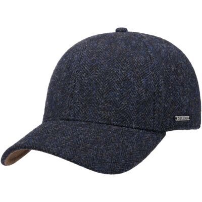 Plano Wool Cap by Stetson schwarz-blau XL (60-61 cm) male Plano Wool Cap by Stetson schwarz-blau XL (60-61 cm) male