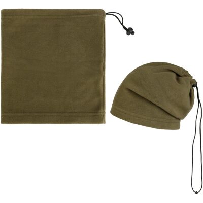 Hutshopping Hotty 2 in 1 Neckwarmer und Beanie oliv One Size unisex Hutshopping Hotty 2 in 1 Neckwarmer und Beanie oliv One Size unisex