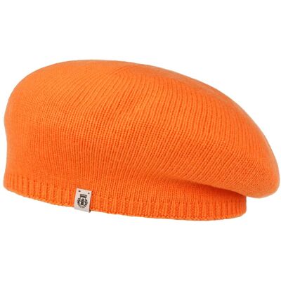 Baskenmütze mit Kaschmir by Roeckl orange One Size female Baskenmütze mit Kaschmir by Roeckl orange One Size female