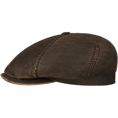 Brooklin Old Cotton Flatcap by Stetson braun XXL (62-63 cm) male Brooklin Old Cotton Flatcap by Stetson braun XXL (62-63 cm) male