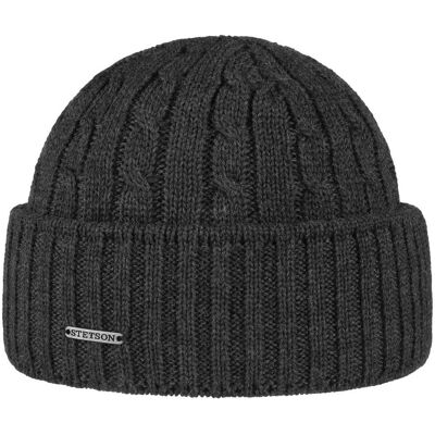 Georgia Wool Umschlagmütze by Stetson anthrazit One Size unisex Georgia Wool Umschlagmütze by Stetson anthrazit One Size unisex