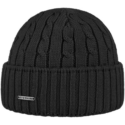 Georgia Wool Umschlagmütze by Stetson schwarz One Size unisex Georgia Wool Umschlagmütze by Stetson schwarz One Size unisex