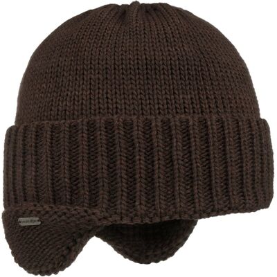 Anton Ohrenschutz Strickmütze by McBURN braun One Size male Anton Ohrenschutz Strickmütze by McBURN braun One Size male