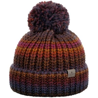 Finja Bommelmütze by Lierys dunkelbraun One Size unisex Finja Bommelmütze by Lierys dunkelbraun One Size unisex