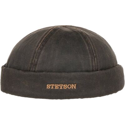 Old Cotton Dockermütze by Stetson braun XL (60-61 cm) male Old Cotton Dockermütze by Stetson braun XL (60-61 cm) male